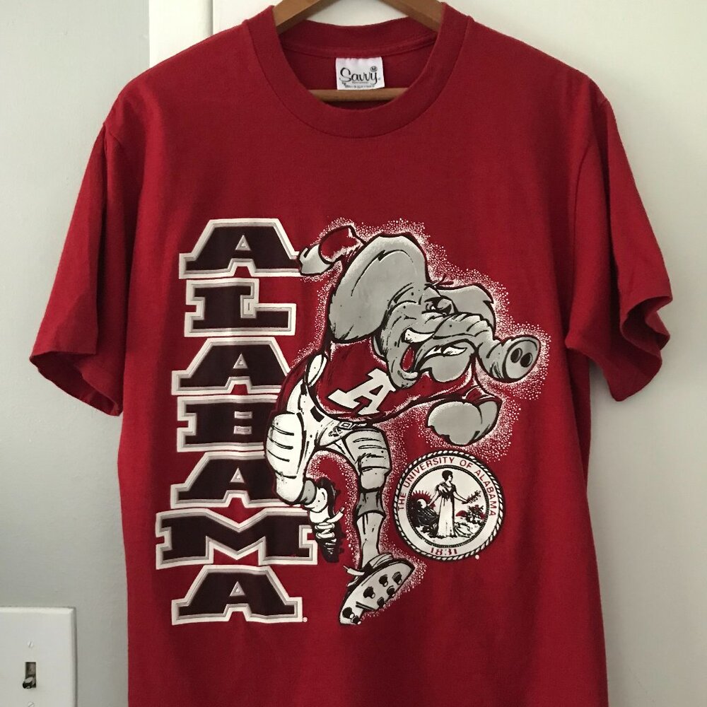 Vintage Trau & Loevner Savvy Sportswear Alabama Crimson Tide T-Shirt Size Medium